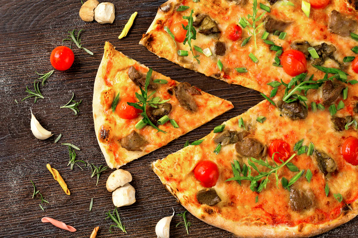 Pizza na stole